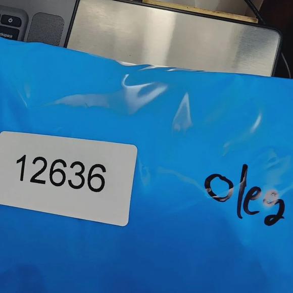 Oleg Cassini Womens 14 Red Wool Blend Blazer Jacket Work Career 23PT - Picture 8 of 8